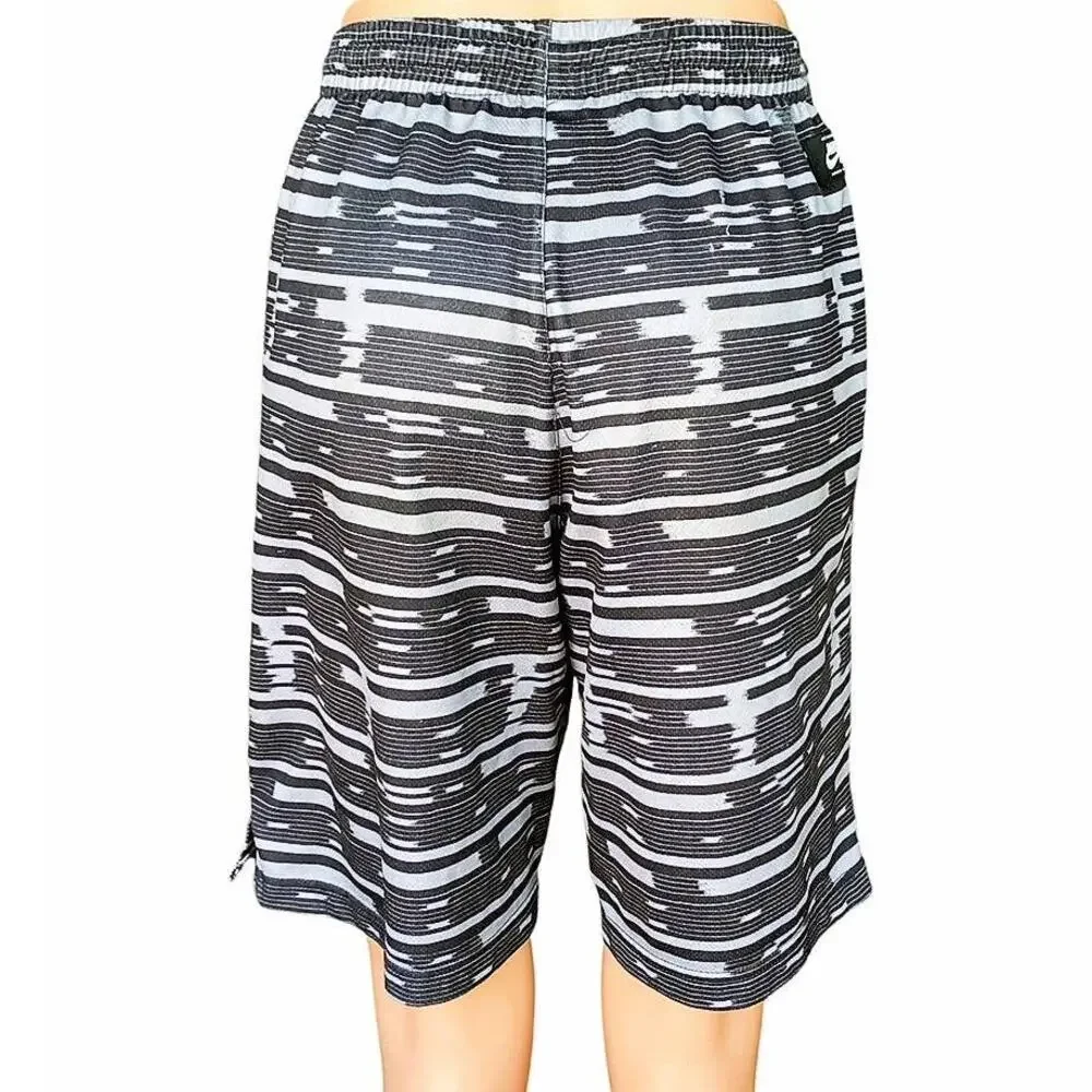 NIKE SB Black & Gray Activewear Basketball Shorts ~ Boys Size LARGE
